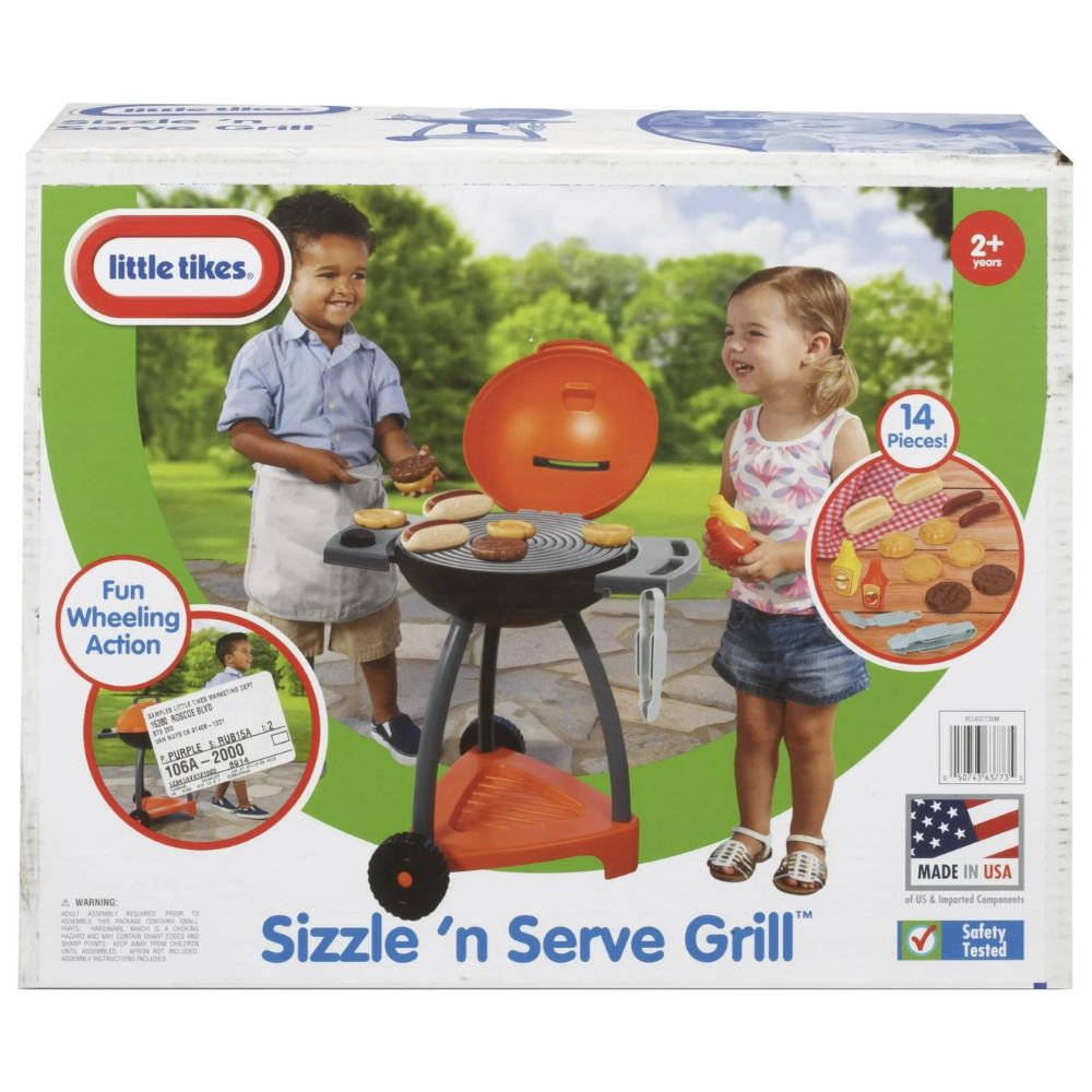 Little Tikes Sizzle'n Serve Grill 14 Pieces 2+