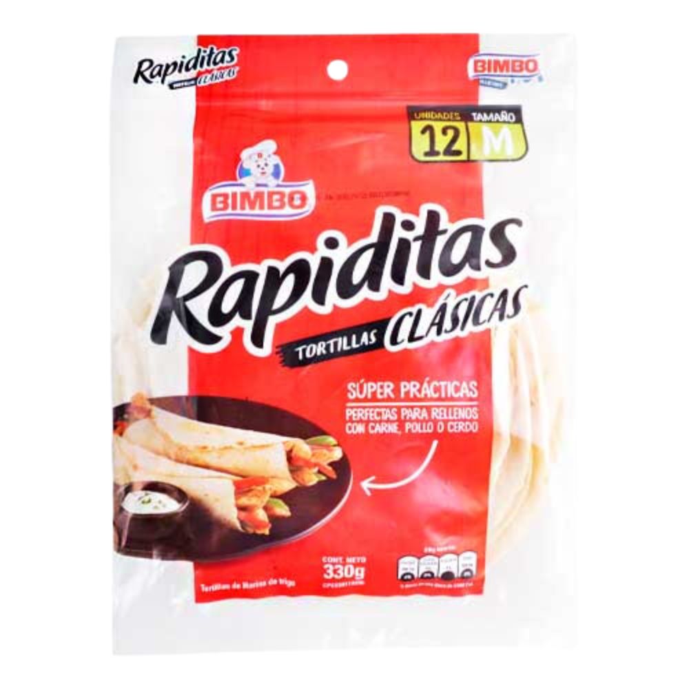 Tortillas Bimbo Clasicas 330 gr