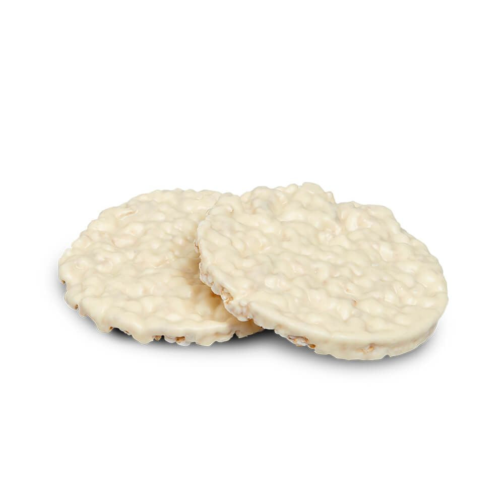 Gullon Tortilla De Arroz Integral Chocolate Blanco Sin Gluten 125gr Pack 4 Und