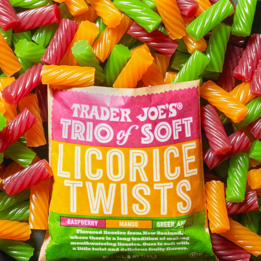 Trader Joe's Trio of Soft Licorice Twists 227gr