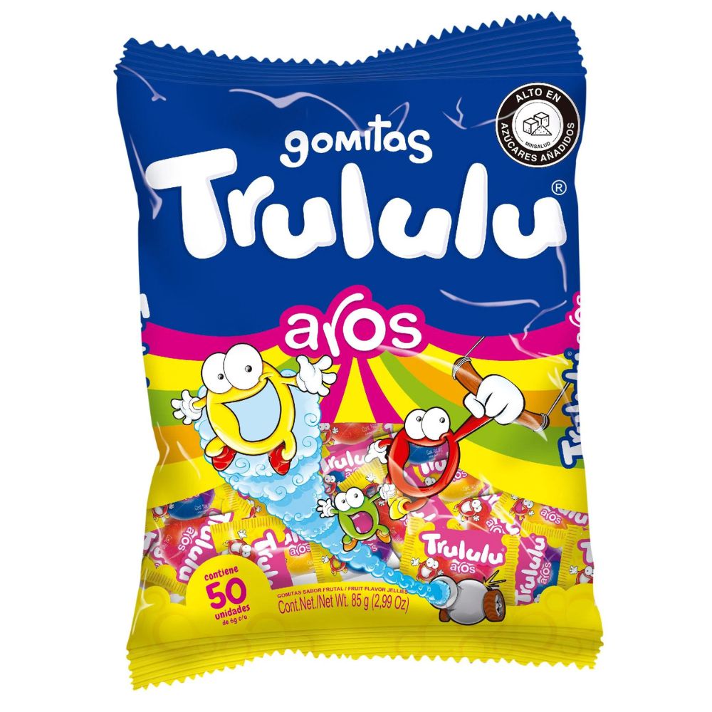 Trululu Gomitas Aros 80grs