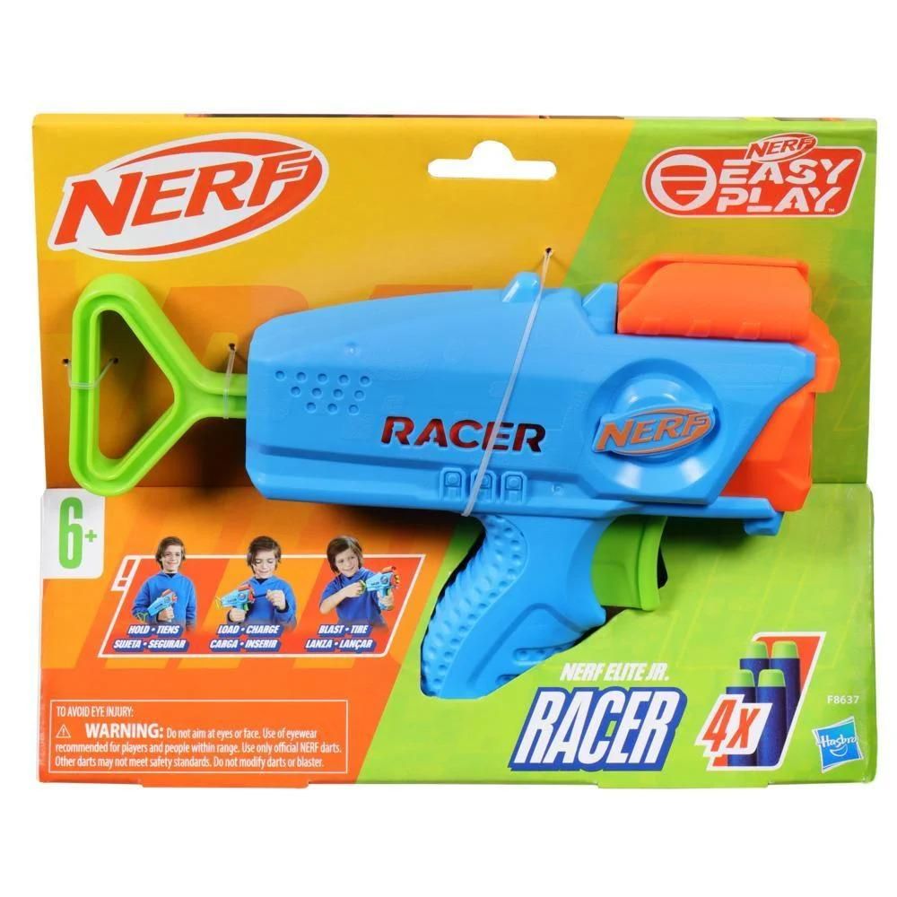 Nerf Elite Jr. Racer 4 Darts 6+