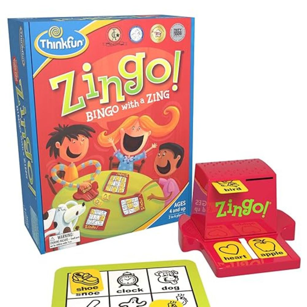 Zingo Bingo withe Juego de Mesa Zing 4+