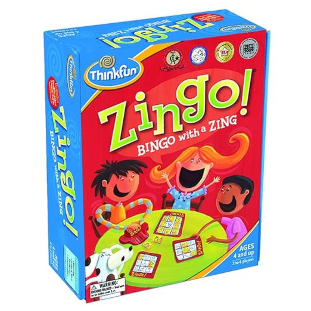 Zingo Bingo withe Juego de Mesa Zing 4+