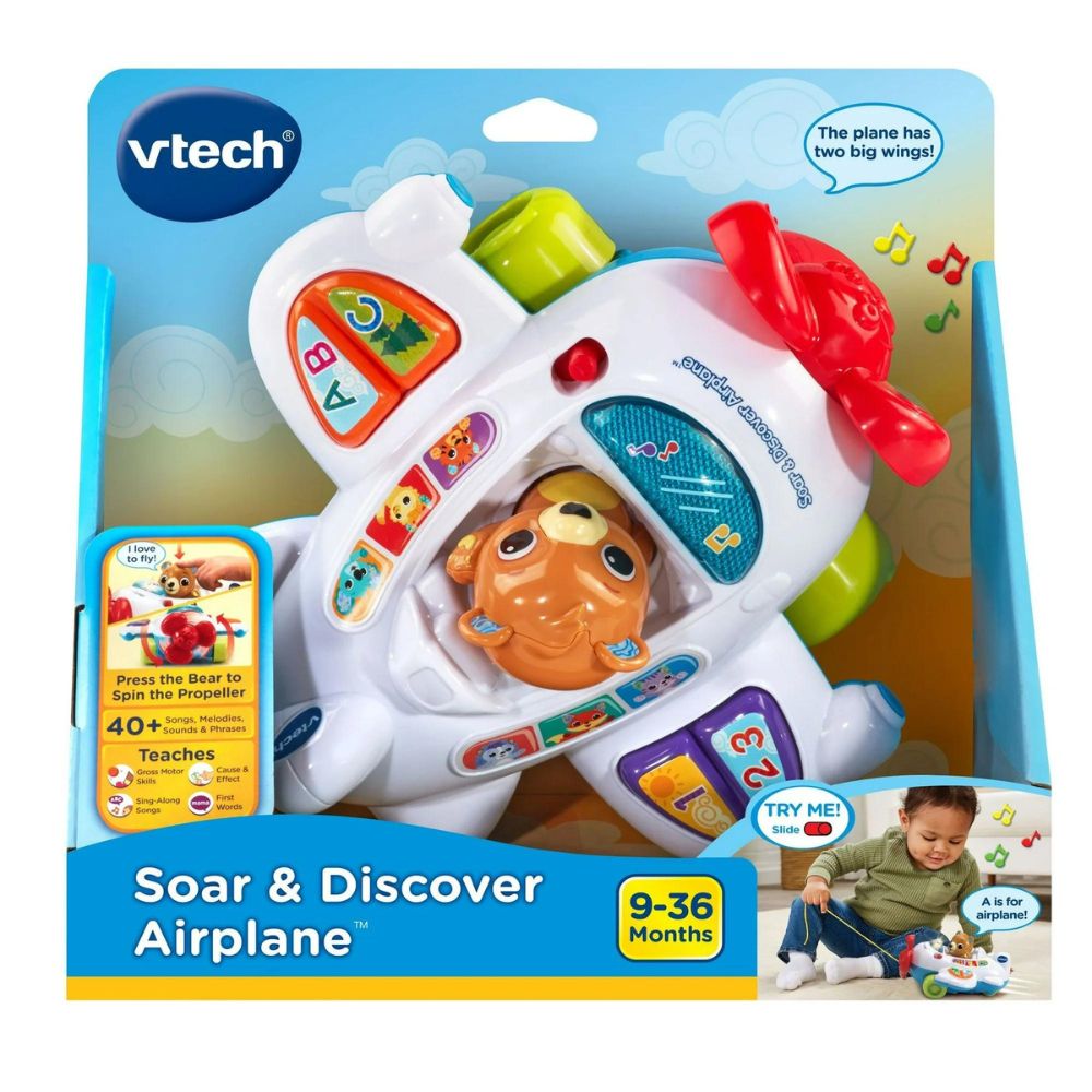 Vtech Soar & Discover Airplane 9-36months