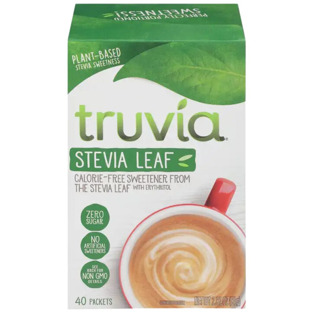 Edulcorante Natural Truvia Stevia 40 Sobres