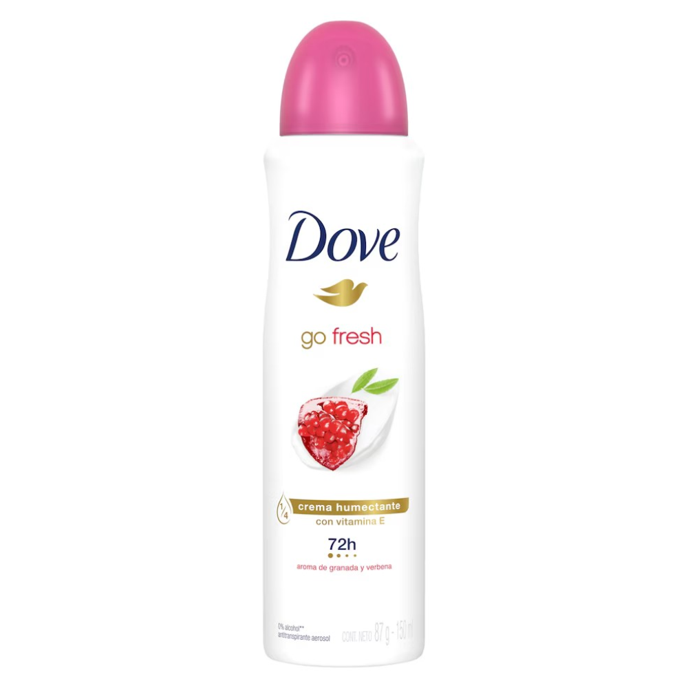 Desodorante Dove Spray Go Fresh Granada y Verbena 150gr