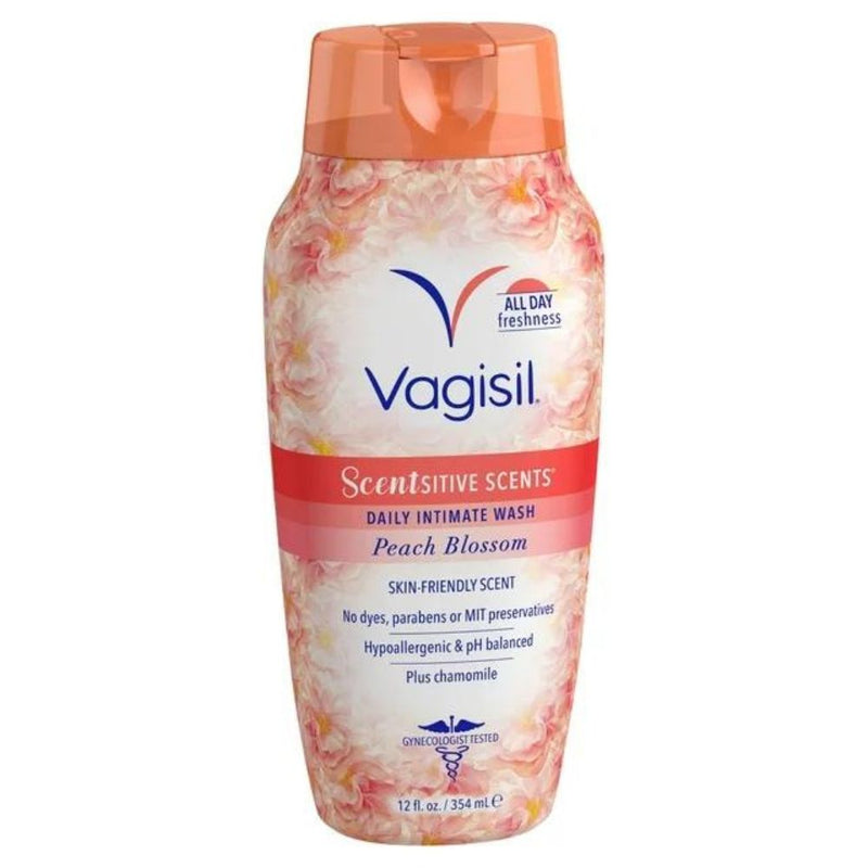 Vagisil Sensitive Scents Daily Intimate Wash Peach Blossom 354ml