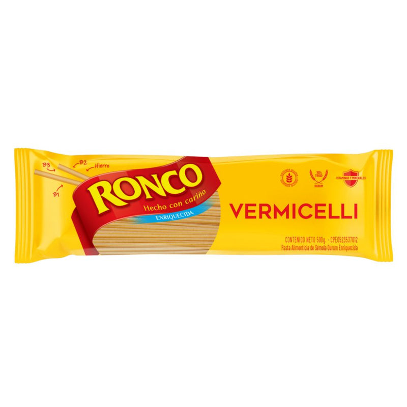 Pasta Ronco Jet Vermicelli 500g