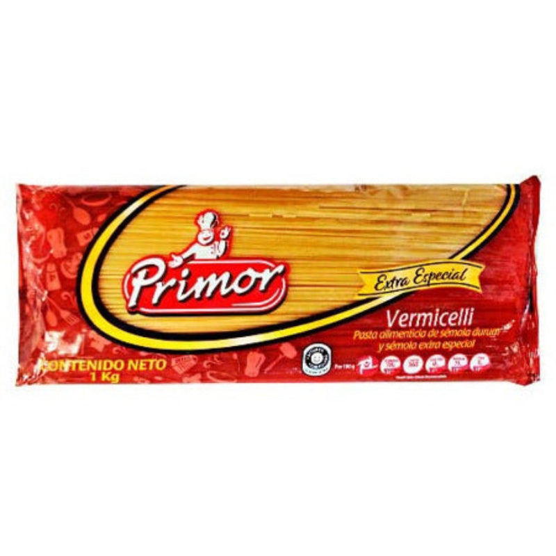 Pasta Larga Primor Vermicelli Extra Especial 1 kg