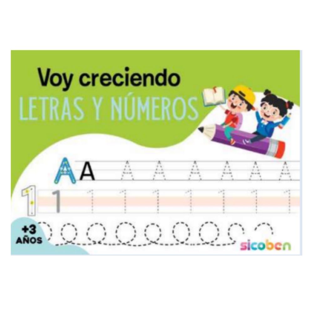 Sicoben Voy Creciendo Letras y Números +3