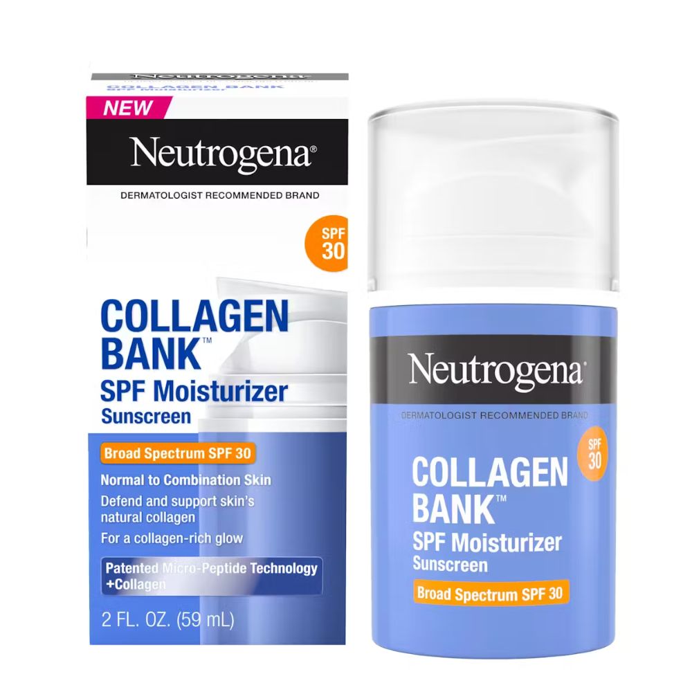 Neutrogena Collagen Bank SPF Moisturizer Sunscreen Broad Spectrum SPF30 59ml