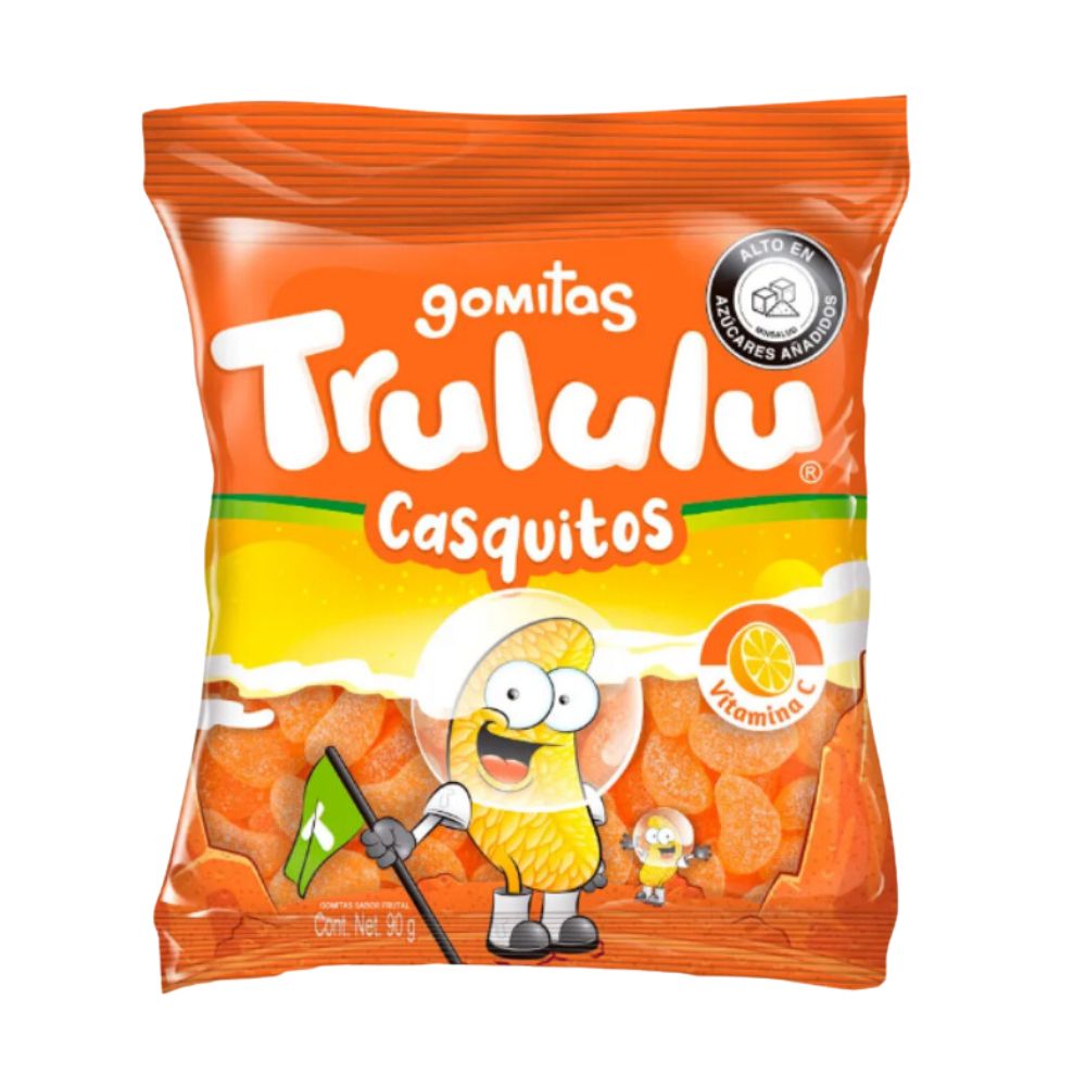 Trululu Gomitas Casquitos Mandarina 80gr