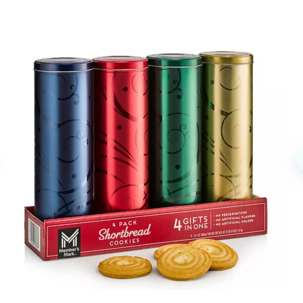 Member's Mark 4 Pack Shortbread Cookies 1.6kg