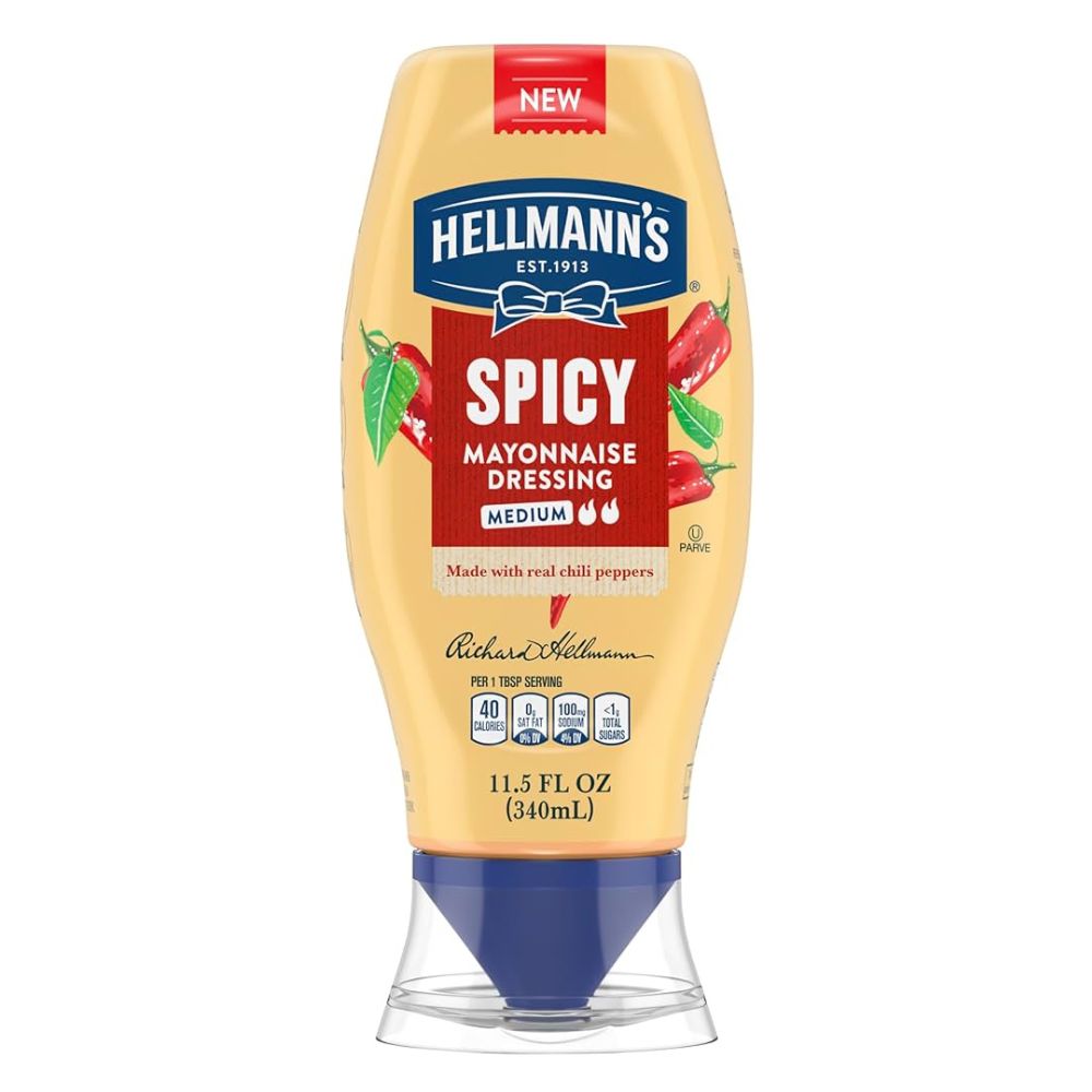 Hellmann's Spicy Mayonnaise Dressing 340ml