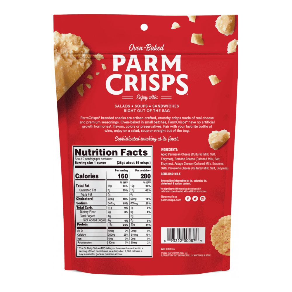 Parm Crisps Four Cheese Oven-Baked 50gr