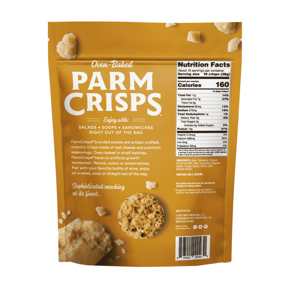 Parm Crisps Everything Oven-Baked 50gr