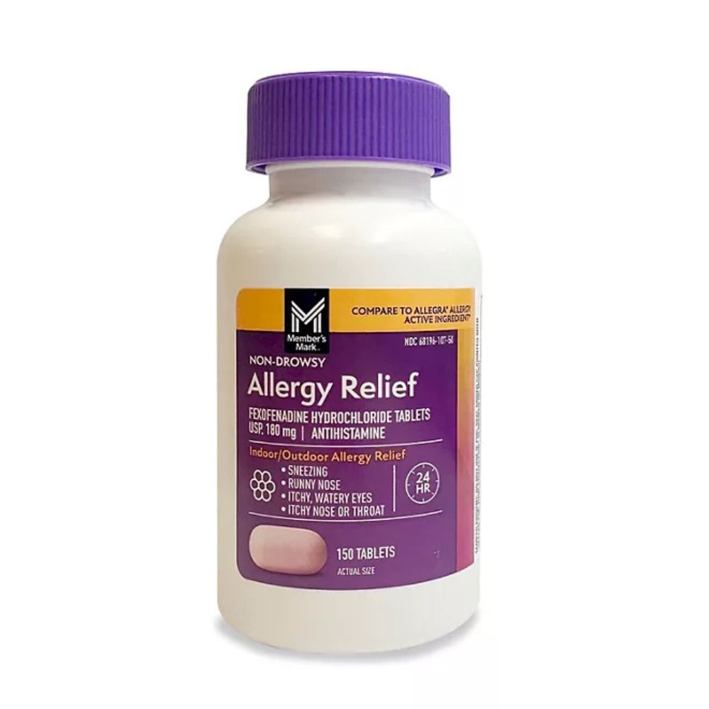 Member's Mark Allergy Relief 150 Tablets