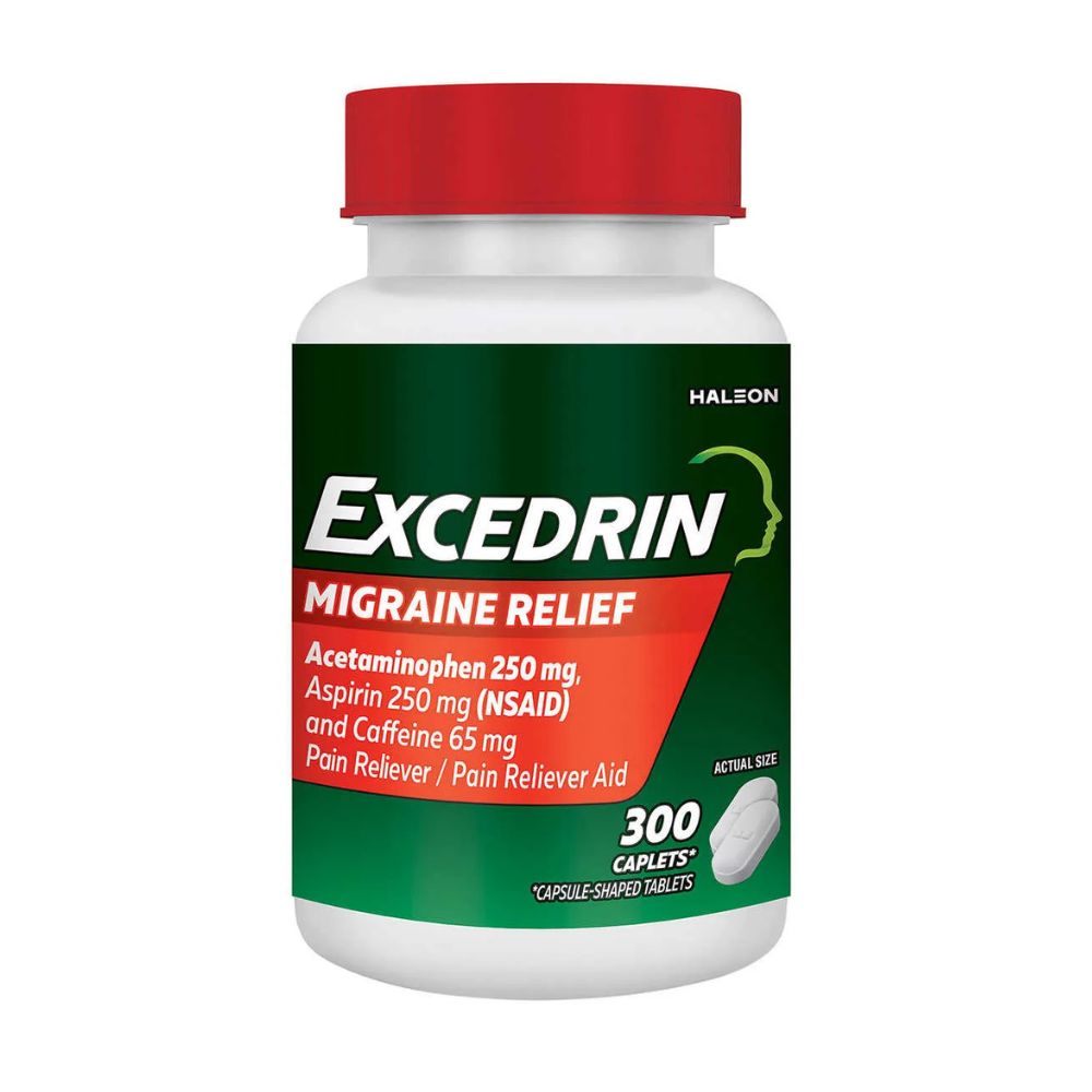 Excedrin Migraine Relief 300 Caplets