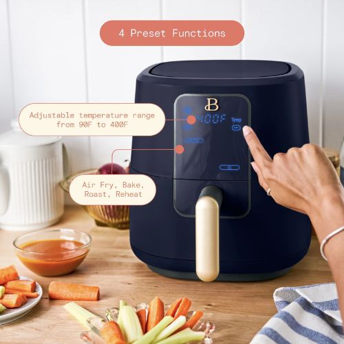 Beautiful Air Fryer de 3QT Digital Color Azul Marino