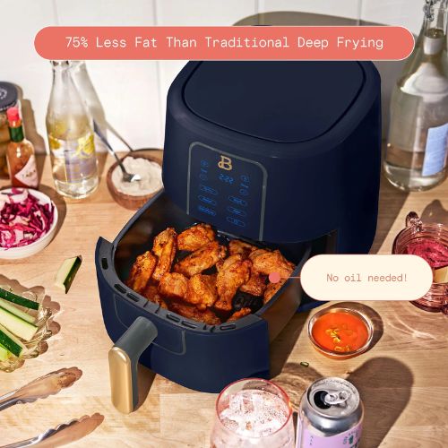 Beautiful Air Fryer de 3QT Digital Color Azul Marino