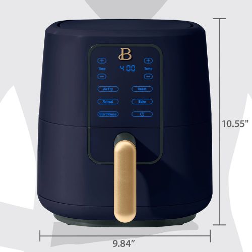 Beautiful Air Fryer de 3QT Digital Color Azul Marino