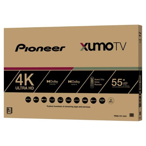 Televisor Pioneer 55" Class Led 4K UHD Smart Xumo Modelo PN55-751-24U