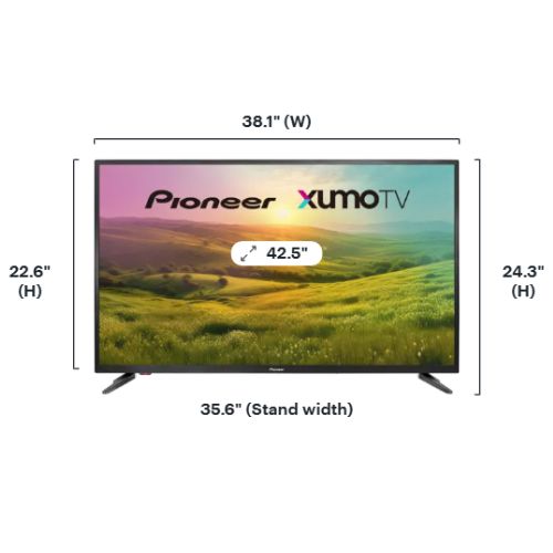 Televisor Pioneer 43" Class Led 4K UHD Smart Xumo Modelo PN43-751-24U