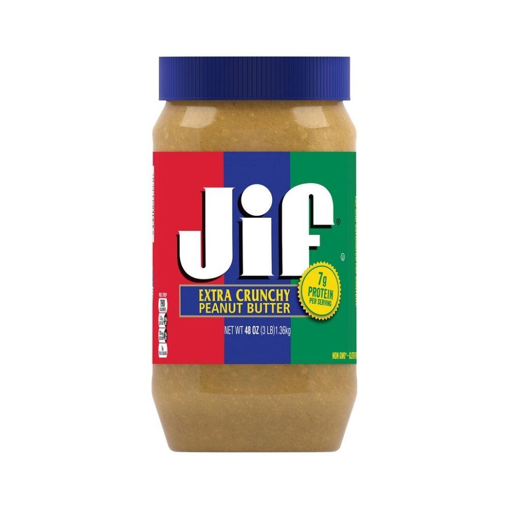 Jif Extra Crunchy Peanut Butter 1,36 Kg - Madison Center