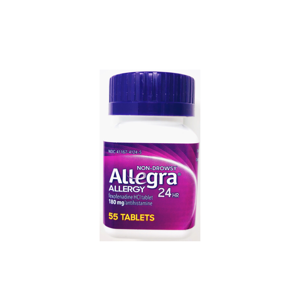 Allegra Allergy 24HR 180mg 55 Tablets