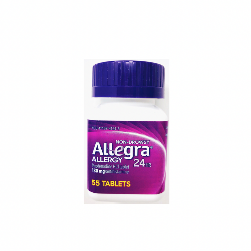 Allegra Allergy 24HR 180mg 55 Tablets