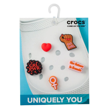 Crocs Jibbitz 5 Pack Go Girl