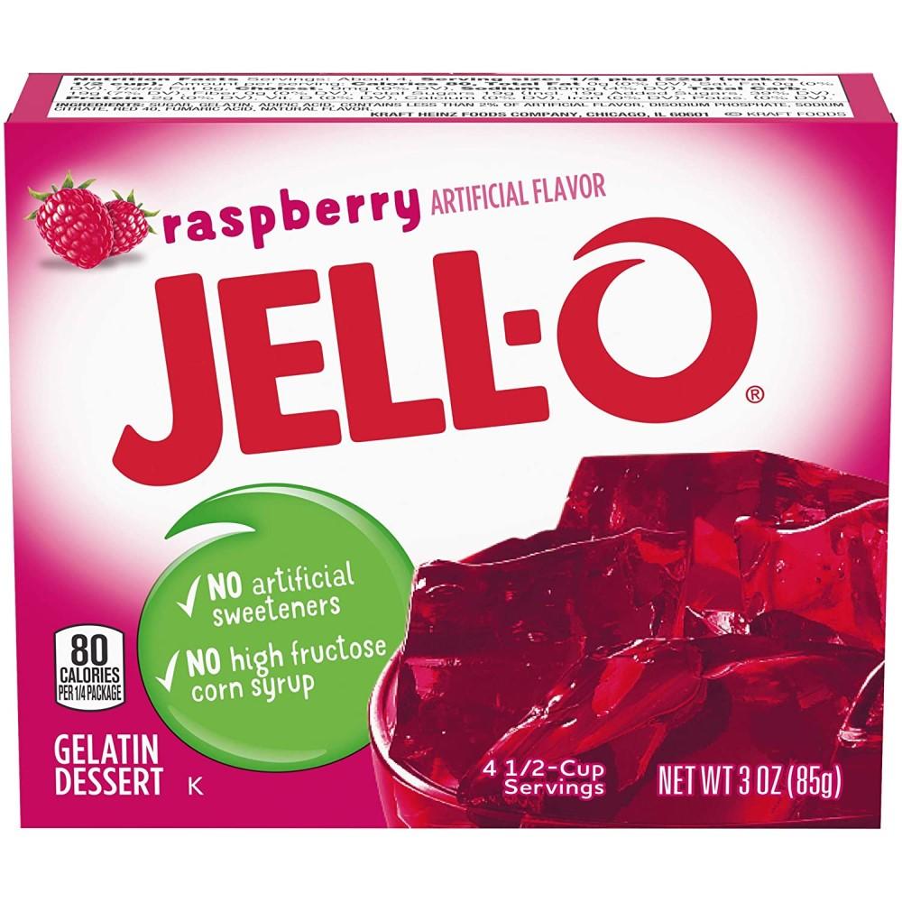 Gelatina Jello Raspberry 85g - Madison Center