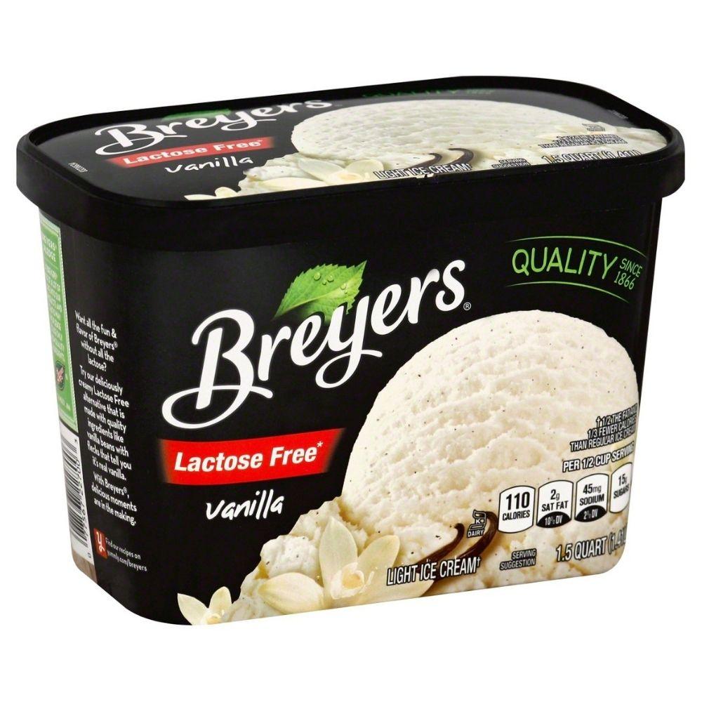 Helado Breyers Lactose Free Vainilla Light 1.41L - Madison Center