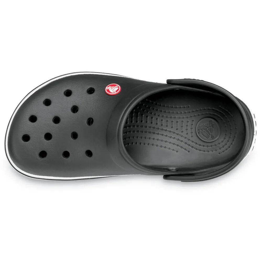 Crocs Color Negro Blanco Caballero