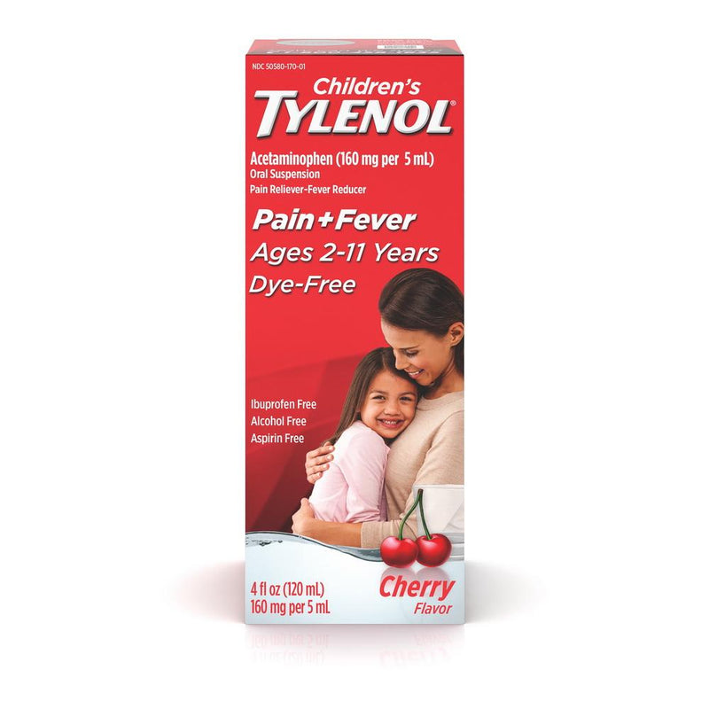 Tylenol Infantil Suspension Oral Cherry 120ml - Madison Center