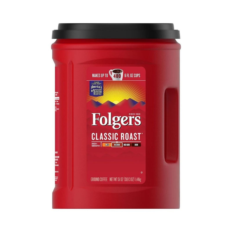 Folgers Cafe Molido Classic Roast Medium 1,23 kg