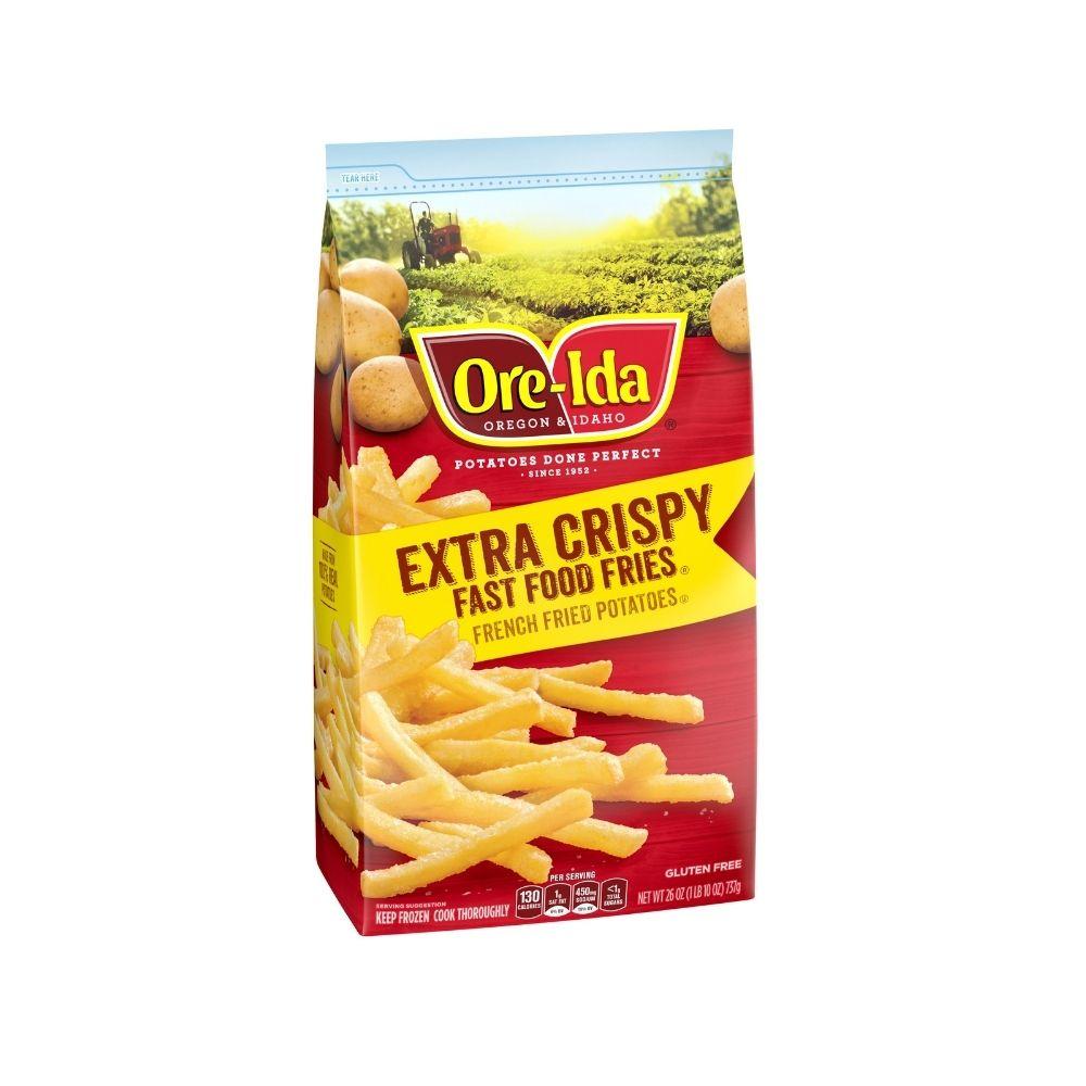 Papas Fritas Ore Ida Extra Crispy Fast Food Fries - Madison Center