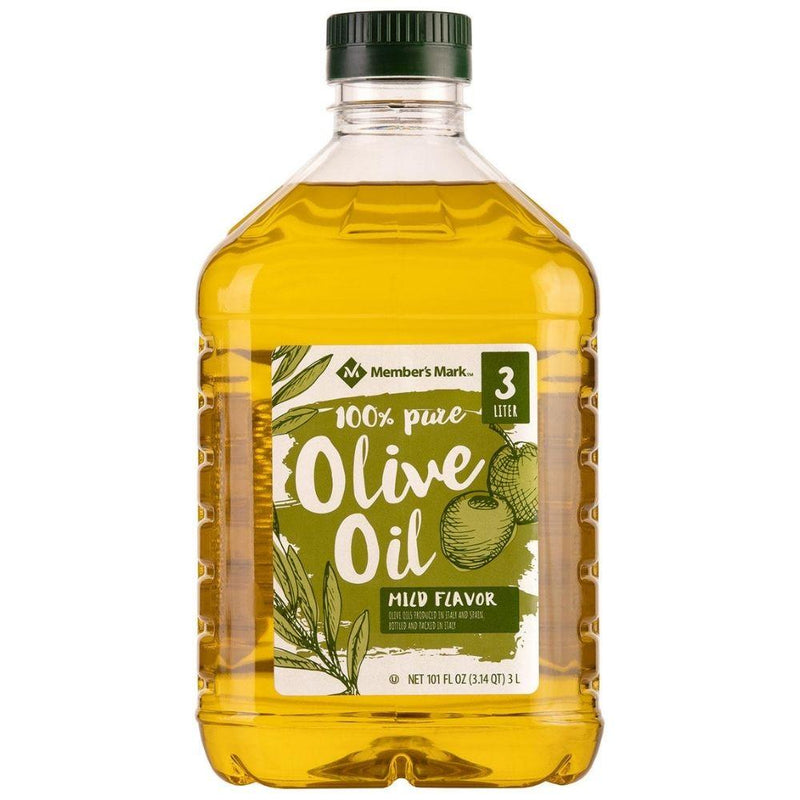 Aceite de Oliva Member's Mark Mild Flavor 100% Pure Olive Oil 3Lt - Madison Center