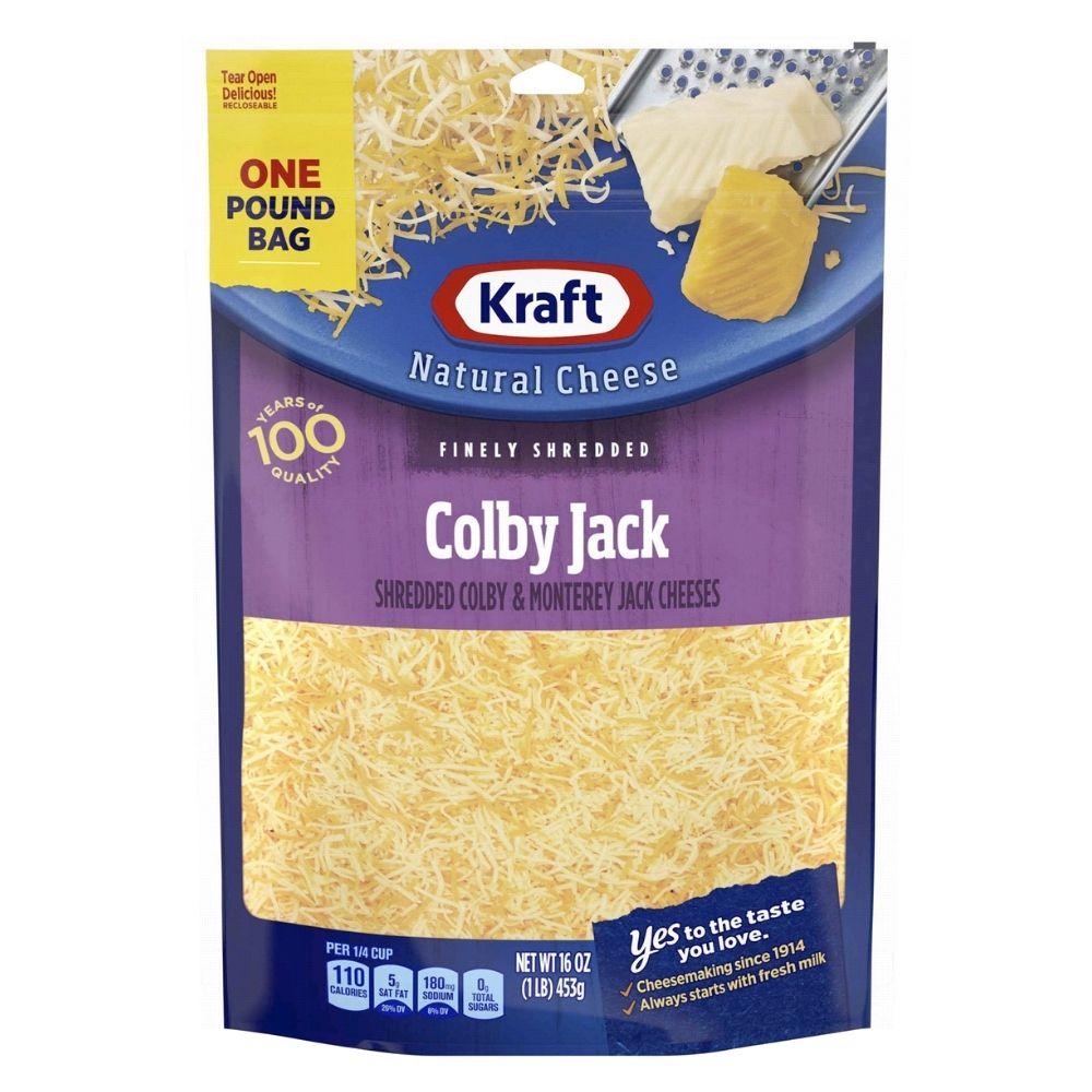 Queso Kraft Colby Jack Shredded 453gr