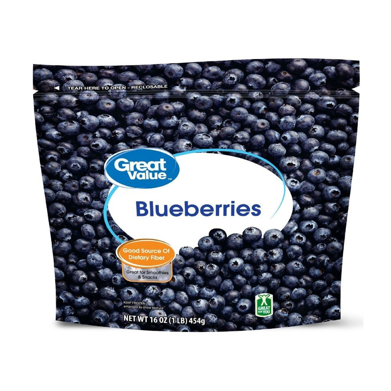 Blueberries Great Value 454 kg