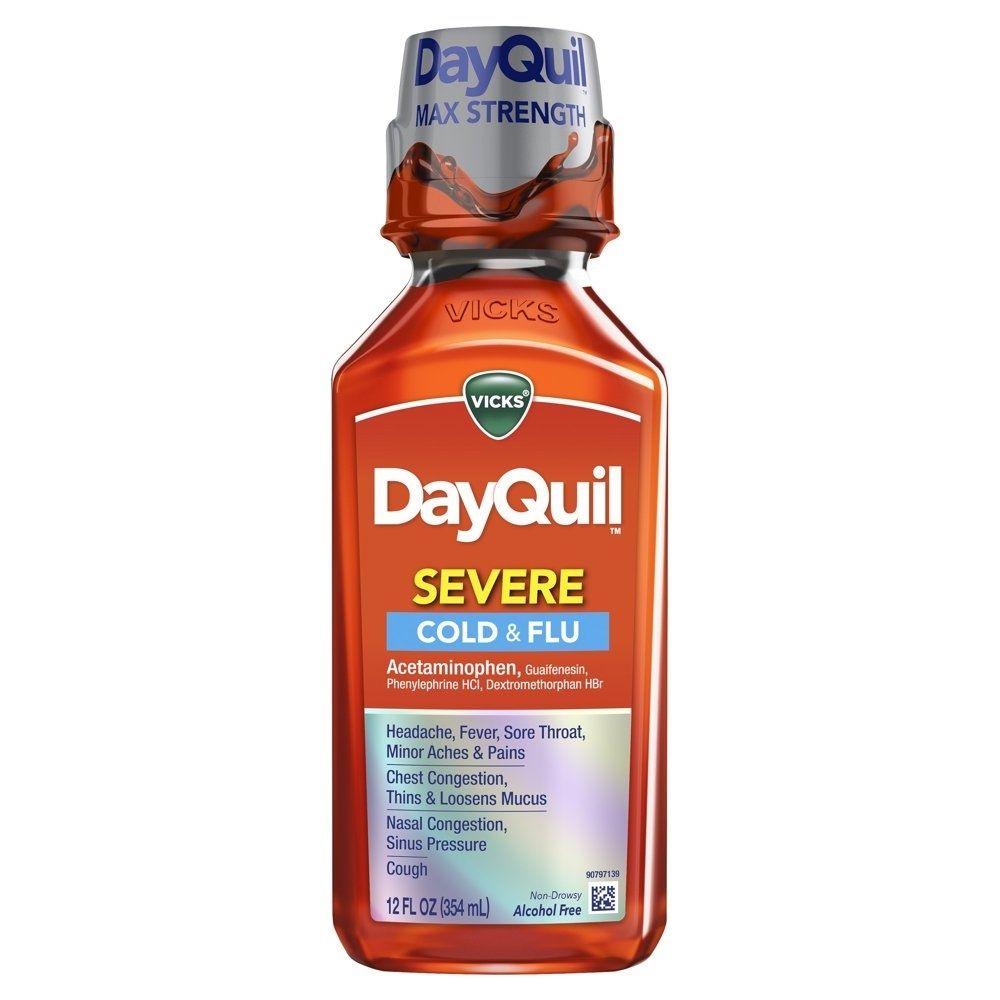 Jarabe Vicks DayQuil Severe 354ml