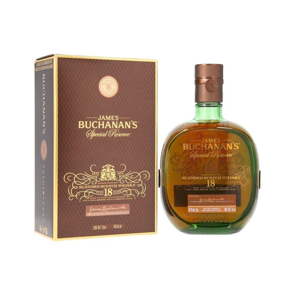 Whisky Buchanan's Special Reserve 18 Años Caja de 6 Botellas de 750 ml