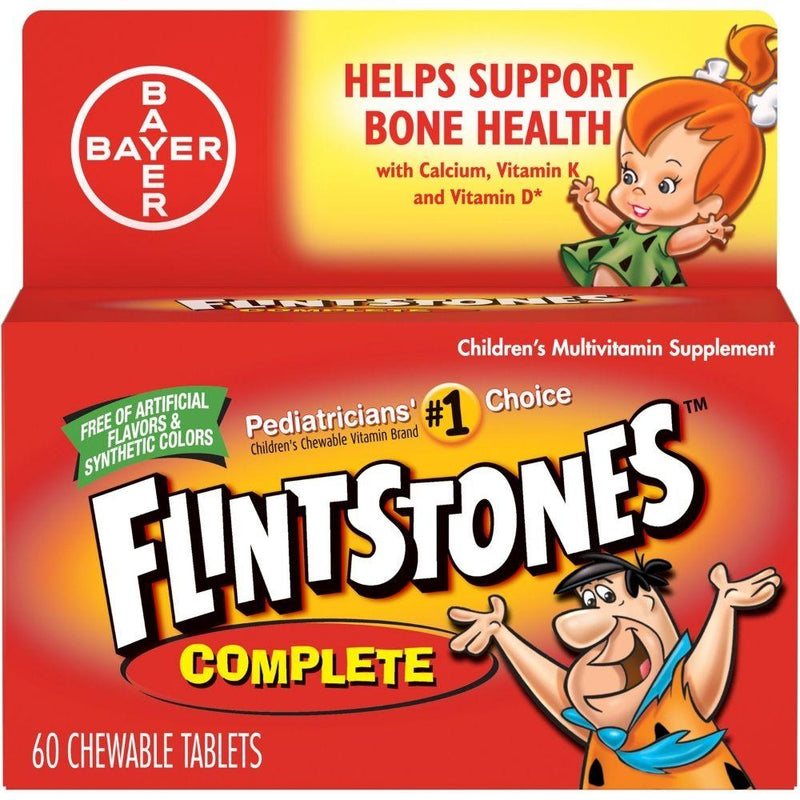 Multivitaminico Bayer Flintstones Chuwable Tablets Complete 60 Und - Madison Center