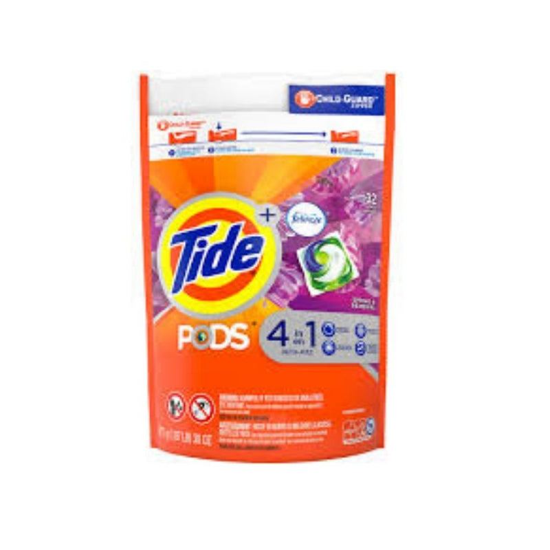 Tide Pods Febreze 18 Und Detergente Liquido