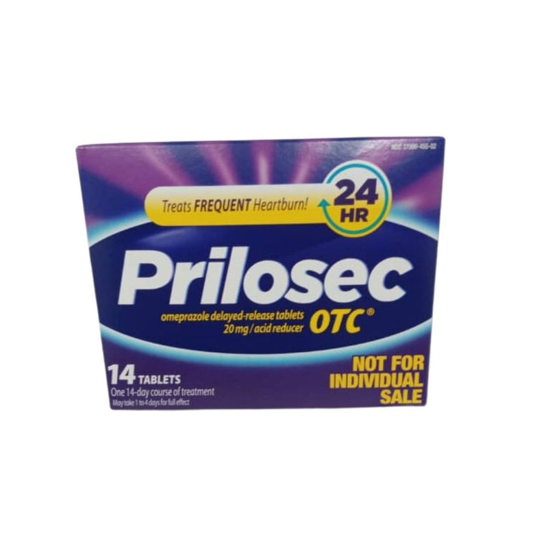 Omeprazole Prilosec Acid Reducer 20mg 14 Tabletas