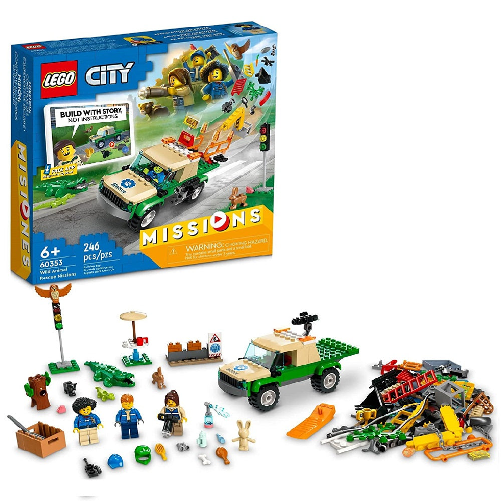 Lego City Wild Animal Rescue Missions 246pzs 6+