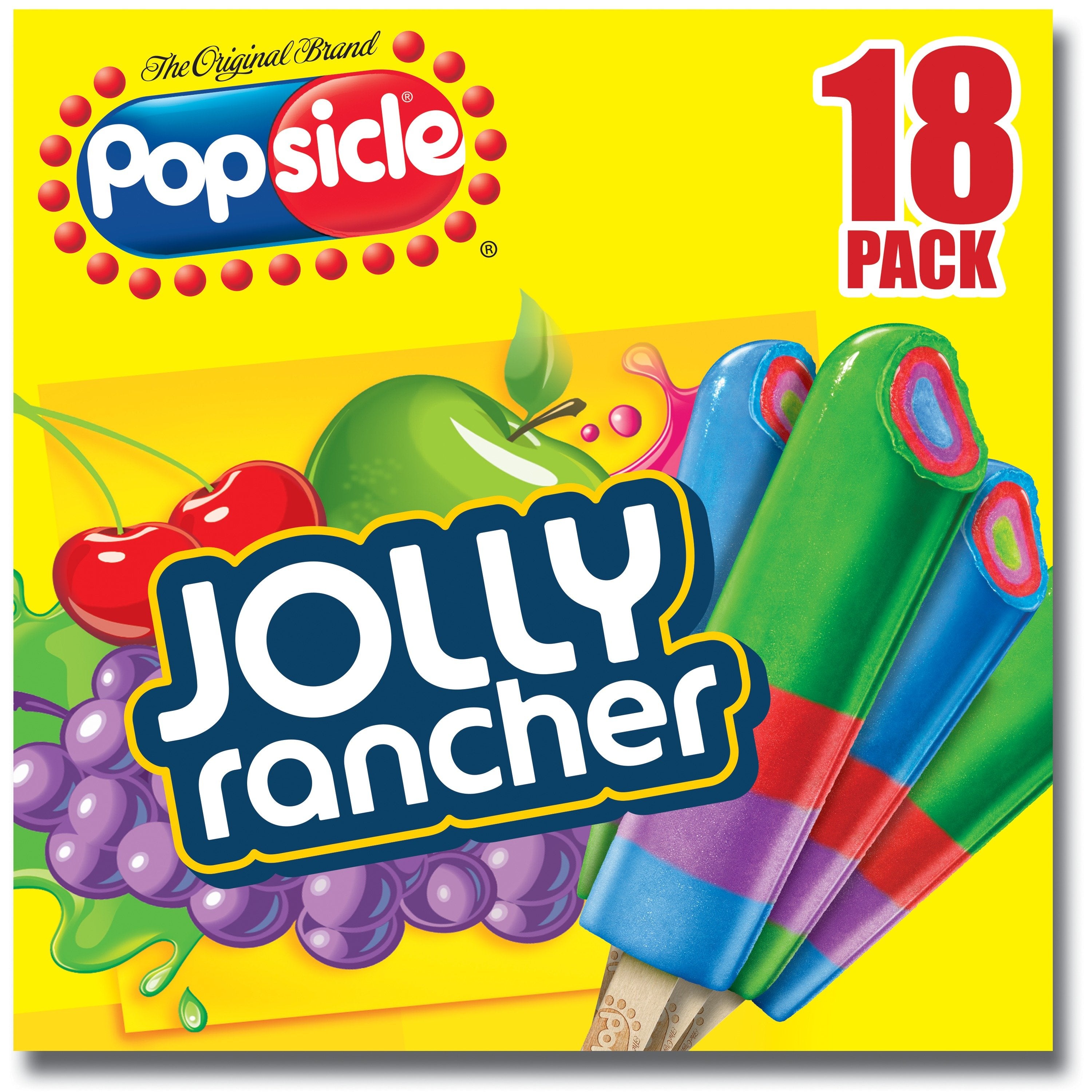 Helados 18 und Pop Sicle Jolly Rancher