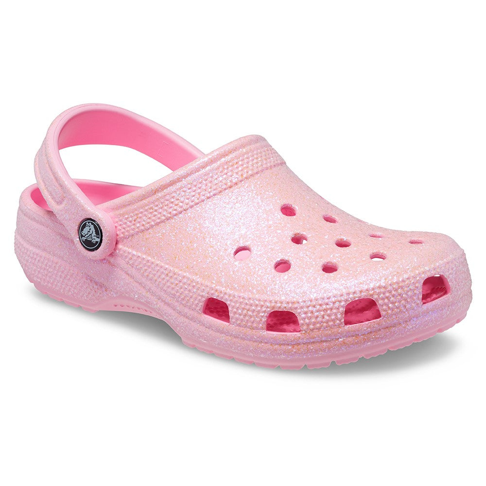 Crocs Dama Color Rosado Escarchado