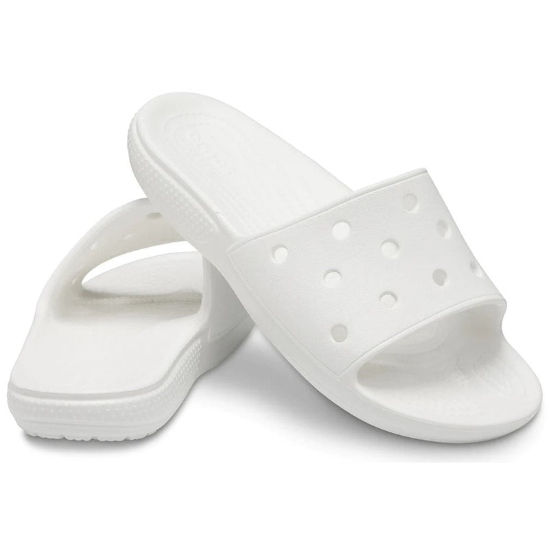 Crocs Slide Unisex Color Blanco